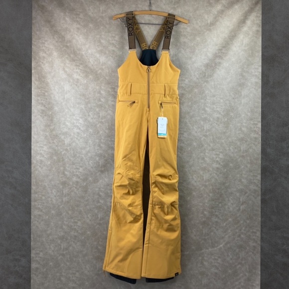 *NWT* Limited Edition Roxy Skinny-Fit Bib Snowboard Pants - Picture 2 of 9